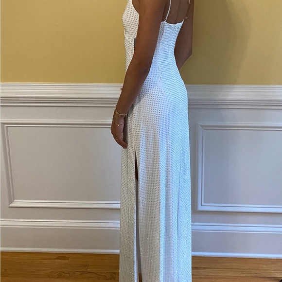 NWT Liv Foster White Keyhole Dress - Picture 6 of 7